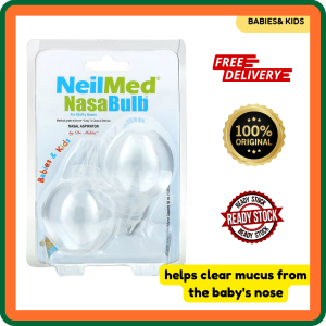 NeilMed NasaBulb for Stuffy Noses 2 Aspirators 50ML
