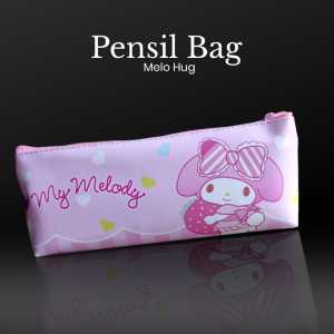 PENSIL BAG MOTIF KARTUN SANLI| TEMPAT PENSIL LUCU | KOTAK PENSIL CASE RESLETING | TEMPAT PULPEN | PULPEN BAG | PERLENGKAPAN SEKOLAH