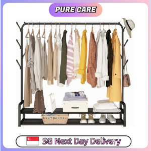 【Pure Care】 Sturdy Standing Clothes Rack Drying Rack Clothes Hanger