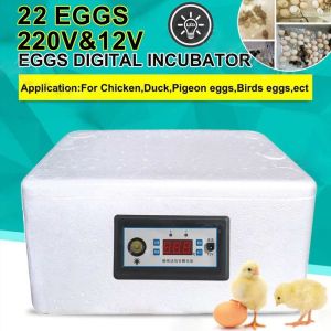 【Special price】Fully Automatic Egg Incubator 220V/12V Constant Temperature Incubator for chicken/egg