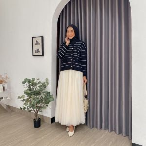 Dostifashion Yuka Skirt | Bawahan Rok Tutu Kerja Wanita | Rok Tutu Premium