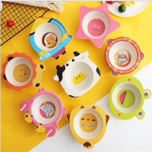 Bát ăn dặm cho bé mẫu Hình Thú đẹp không chứa BPA an toàn cho sức khỏe