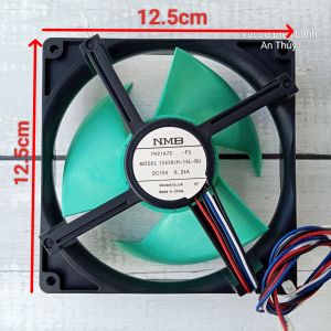 Quạt tủ lạnh SHARP AQUA 15v 4 dây kích thước 12.5cm x 12.5cm NMB