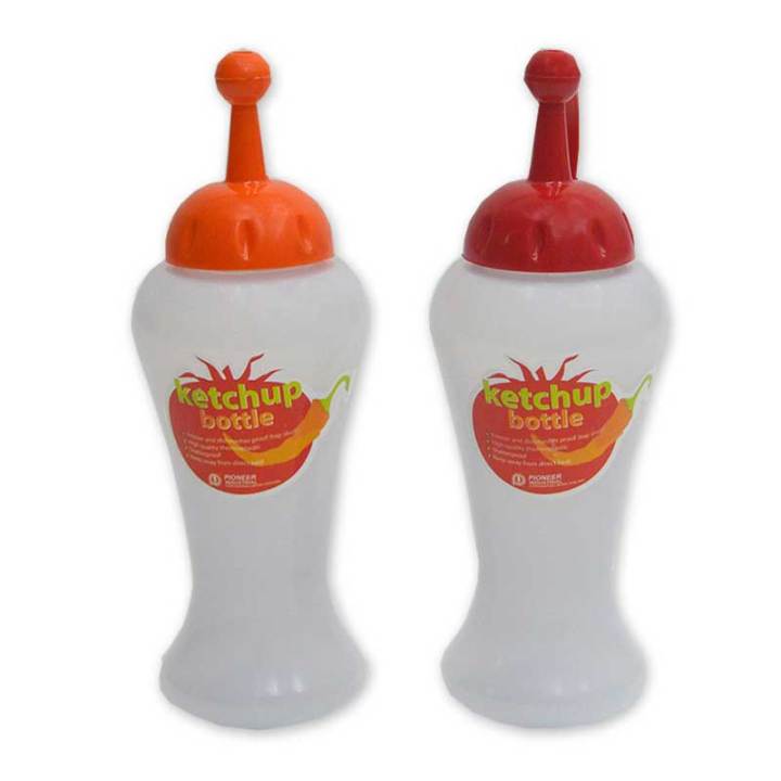 ส่งด่วน! ไพโอเนียร์ ขวดซอส ขนาด 15 ออนซ์ แพ็ค 4 ขวด Sauce Squeezer