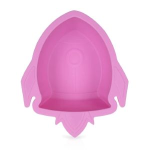 Nuby Rocket Bowl Mangkok Makan Silicone dengan Suction Bisa Menempel BPA Free
