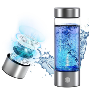 Hydrogen Water Bottle 420ML Rechargeable Portable Water Purifier Food-Graded Material BPA-Free