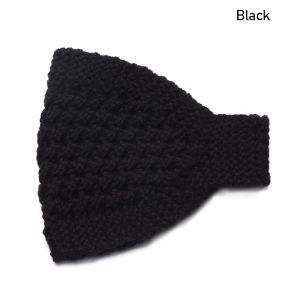 Women Headbands | Warm Knitted Soft Stretch Turban Pineapple Crochet Head Wraps Scarf