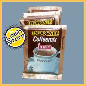 INDOCAFE COFFEEMIX 3 in 1 kopi bubuk kemasan renceng 10 sachet x 20gr