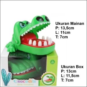Mainan Buaya Gigit Jari Crocodile Dentist Moyu Kualitas Bagus Family Game MY6801 Belofty Toys