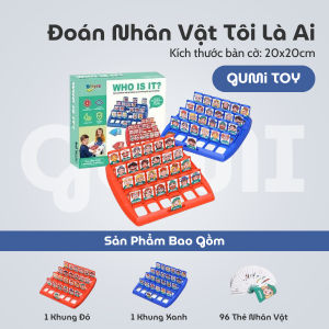 Tổng hợp boardgame hot trend trí tuệ cho bé Gumi Toy: Cờ lật cờ nam châm cờ liên xích sân bóng mini đoán nhân vật. Phù hợp cho trẻ từ 3 tuổi trở lên.