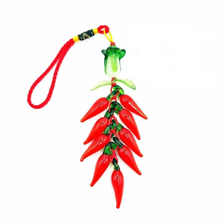 Hot hot Red Chili Pepper Door Lucky Charm sili prosperity good luck