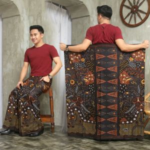 Sarung Batik Kafina Jaya Motif Lasem Gus Iqdam Pria Dewasa Elegan Katun Print Premium Tradisional
