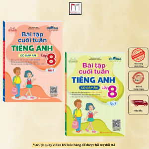 Sách - Global Success Bài Tập Cuối Tuần Tiếng Anh Lớp 8 (Có đáp án)