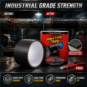 Waterproof Tape Black White Self Adhesive Heavy Duty Leak Repair Tape Strong High Pressure Seal Tape Weatherproof Emergency Fix Tape Plumbing Roof Pipe Sealant