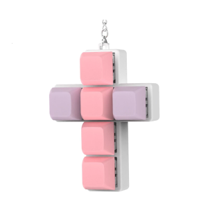 เครื่องทดสอบสวิทซ์คีย์บอร์ดแมคคานิคอลหลายสีพวงกุญแจของเล่นแกดเจ็ตของขวัญ Relief ความเครียดแบบพกพาสำหรับนักเล่นเกมและนักพิมพ์