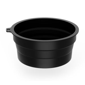 LQR8111 แบบพับได้ ชามแช่น้ำแข็งสำหรับใบหน้า ซิลิโคน ถาดน้ำแข็งในตัว ชามจุ่มหน้า หลายฟังก์ชัน ถังน้ำแข็งพกพา ทรีตเมนต์ผิวหน้าสปา