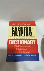 English-Filipino Dictionary Jumbo