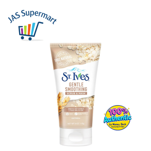 St. Ives Gentle Smoothing Scrub & Mask Oatmeal 170g – Exfoliating & Soothing Face Treatment
