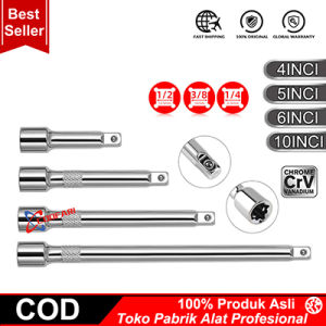 PROMO EXTENSION BAR 1/2 x 5 inch 1/2 x 10 inch 1/4 x 4 inch 3/8 x 6 inch Sambungan Kunci Sok Shock set Kunci Batang Ekstensi Socket Wrench Aksesoris Kunci Sok Crv - Lazada