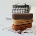 Wood Grain Glasses Storage Box Portable Glasses Case Organizer Women Men Sunglasses Holder Personality Container. 