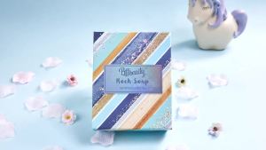 Bộ xà phòng - Bff Beauty 6 món xà phòng rửa tay mặt cơ thể quà tặng sinh nhật Valentine cho nữ bộ xà phòng đá quý cho nữ & nam dưỡng ẩm da món quà lý tưởng cho quà sinh nhật.