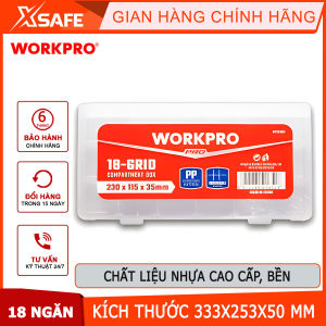 Hộp đựng đồ nghề chia ngăn 18 ô bằng nhựa WP283006