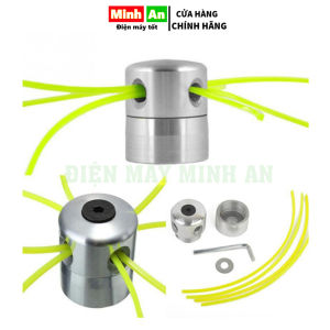 Đầu cắt cước máy cắt cỏ bát cước bằng hợp kim nhôm lưỡi cắt cước dùng cho máy cắt cỏ dùng pin 2400W và máy cắt cỏ xăng