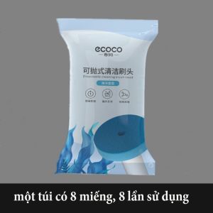 Miếng chà phòng vệ sinh dùng một lần dùng cho mẫu Ecoco