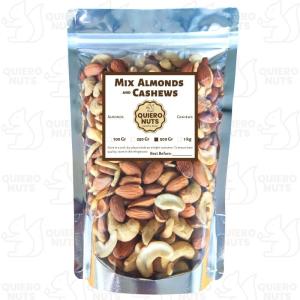 Mix Almonds and Cashews (50% each)