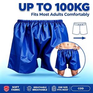 100pcs Disposable underwear mens shorts bath sauna massage sweat steam foot bath pants boxer pants