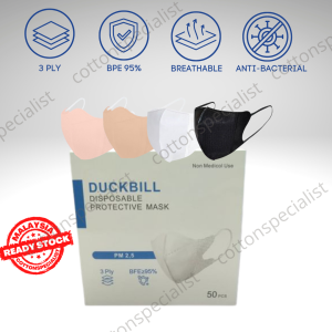 Duckbill Mask Disposable Protective Mask 3PLY Face Mask 3D Design Mask