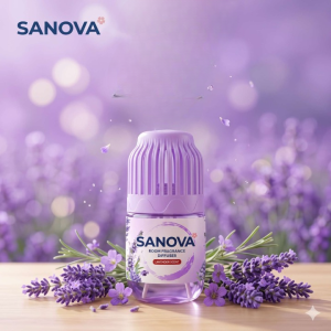 Combo 2 SANOVA Lavender Air Freshener Calm Sleep Bundle Long Lasting Fragrance 180ml Clean Home