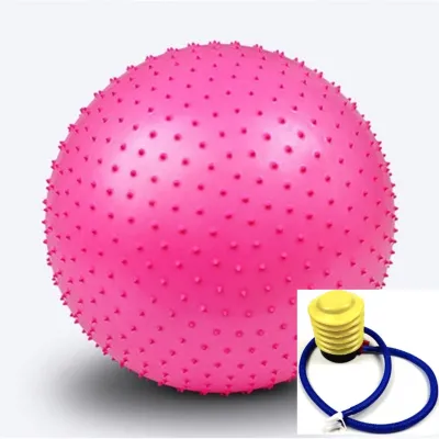 Bóng tập yoga gai chất lượng cao (55 65 75 85 cm) dày chống nổ mềm mại và thoải mái có độ đàn hồi tốt
