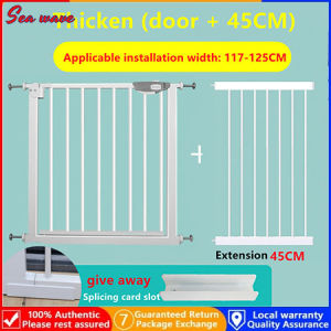 【Ready stock】Children Safety Gate Baby Protection Security Stairs Door fence for kids Safe Doorway Gate Pets dog Isolating Fence Product Baby Safety Gate