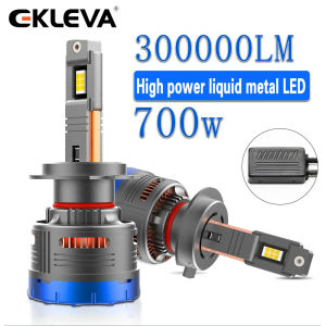 EKLEVA 2PCS Powerful LED Headlights Bulbs for Cars 700W 6000k 12v 24v 150000LM Canbus 9005 9006 9012 H1 H4 H7 H11 12V 24V