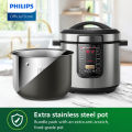 PHILIPS 3000 Series 16-in-1 MultiCooker – HD2237/73, Pressure Cooker, 1300W, 2 Pots, Reheat Function. 