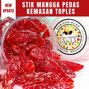 STIK MANGGA PEDAS ARUMANIS KEMASAN TOPLES MANISAN BUAH KERING MANISAN BUAH CIANJUR BY KNY