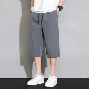 Quần Bảy Phân Nam Quần Thể Thao Ống Đứng Rộng Rãi Thương Hiệu Sành Điệu Mẫu Mỏng Lụa Băng Mùa Hè Quần Short Thoải Mái Mùa Hè