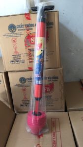 Dụng cụ bơm thụt thông tắc nghẽn bồn cầu tiện dụng SIFA cây thông bồn cầu dùng trong gia đình SIFA
