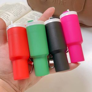 Cup Key Phụ kiện treo chai nước mặt Treo Hình Chìa Khóa Nơi Son môi nhỏ tiện dụng xe mô phỏng túi đựng chìa khóa trang trí mặt dây