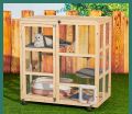 Pet Nordic Style Solid Wood Cat Wooden House Cat Cage Cat Villa Super Large Cat House Luxury Cat Nest Cat Cabinet Rumah Kucing Sangkar Kayu Besar. 