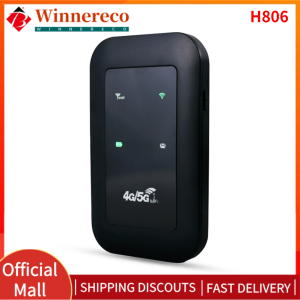 【winnereco】4G/5G LTE Wireless Router Portable Network Hotspot Device Mobile WiFi Internet Router 150Mbps LED Displa with SIM Card Slot