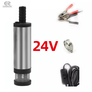 12V/24V Electric Oil Pump Universal Fuel Transfer Pump Micro Submersible Water Pump