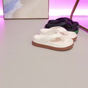 WomenS Summer Outdoor Flip-Flops High-End Non-Slip Thick-Soled Sandals Fashionable Soft-Soled Height-Increasing Beach Sandals Comfortable For Women