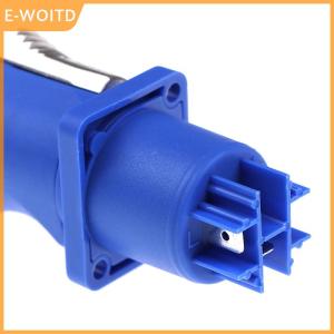 YUWO 2Pcs set PowerCON Audio 3P Type A NAC3FCA+NAC3MPA-1 Chassis Plug Panel Connector