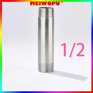 304 Stainless Steel Water Pipes Joint Extended Pipe 1/1 1/4 3/4 On Both Sides Out Wire Water Pipe