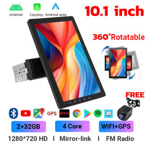 Haudio 🚗1 din🚗2GB+32GB Android Car STEREO 360 android head unit Android Auto Car stereo touchscreen monitor for car With Wifi/Bluetooth/GPS/FM/Mirror link IPS Screen Multimedia Player android headunit for car