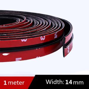 Automobile Rubber Soundproof Sealing Strip Car Sunroof Windproof Glass T-shaped Seal Dustproof Adhesive Accessories for Cars