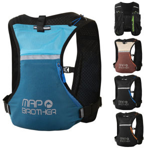 MAP BROTHER 5L Trail Running Backpack Lightweight Hydration Pack Outdoor Sports Rucksack for Ultra Trail Run Cycling Hiking Bag