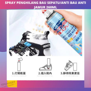 SPRAY PENGHILANG BAU SEPATU/ANTI BAU ANTI JAMUR 260ML